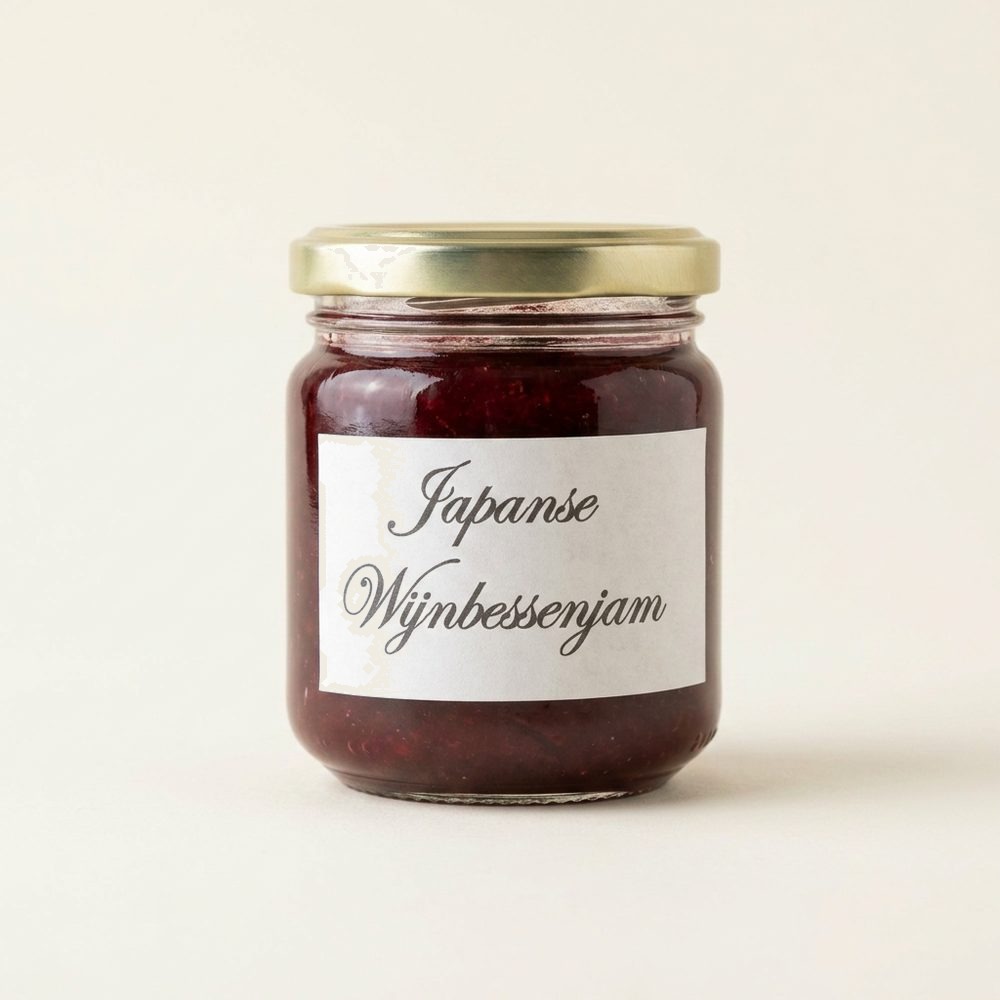 Japanse wijnbessenjam