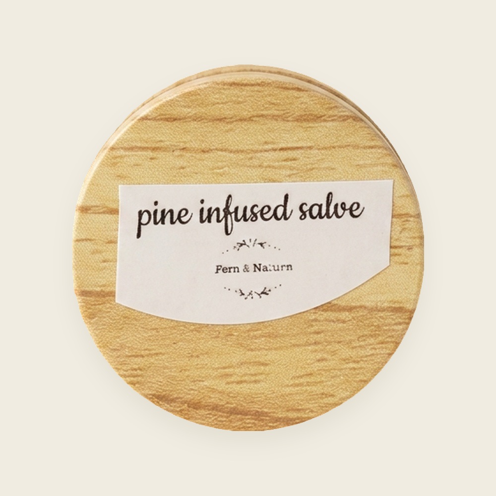 Pine infused zalf klein