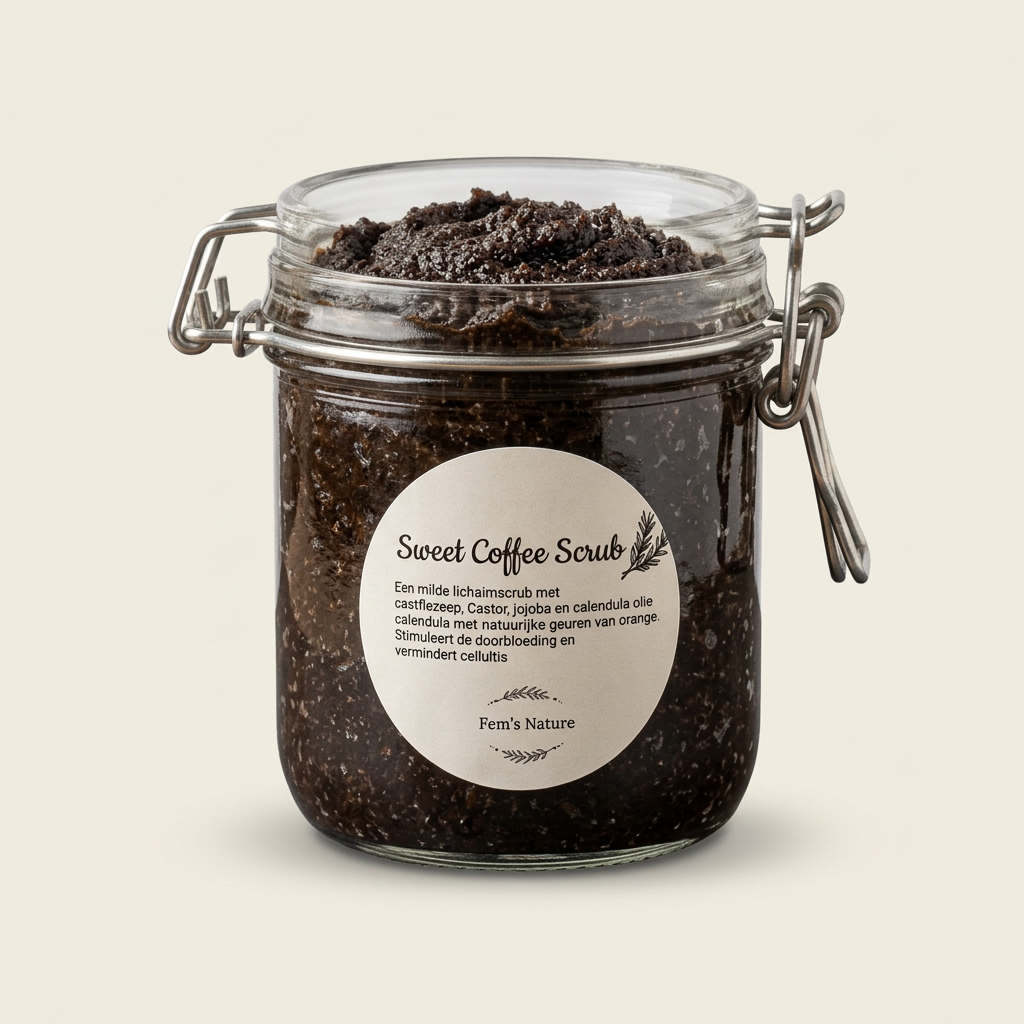 Sweet coffee scrub – small