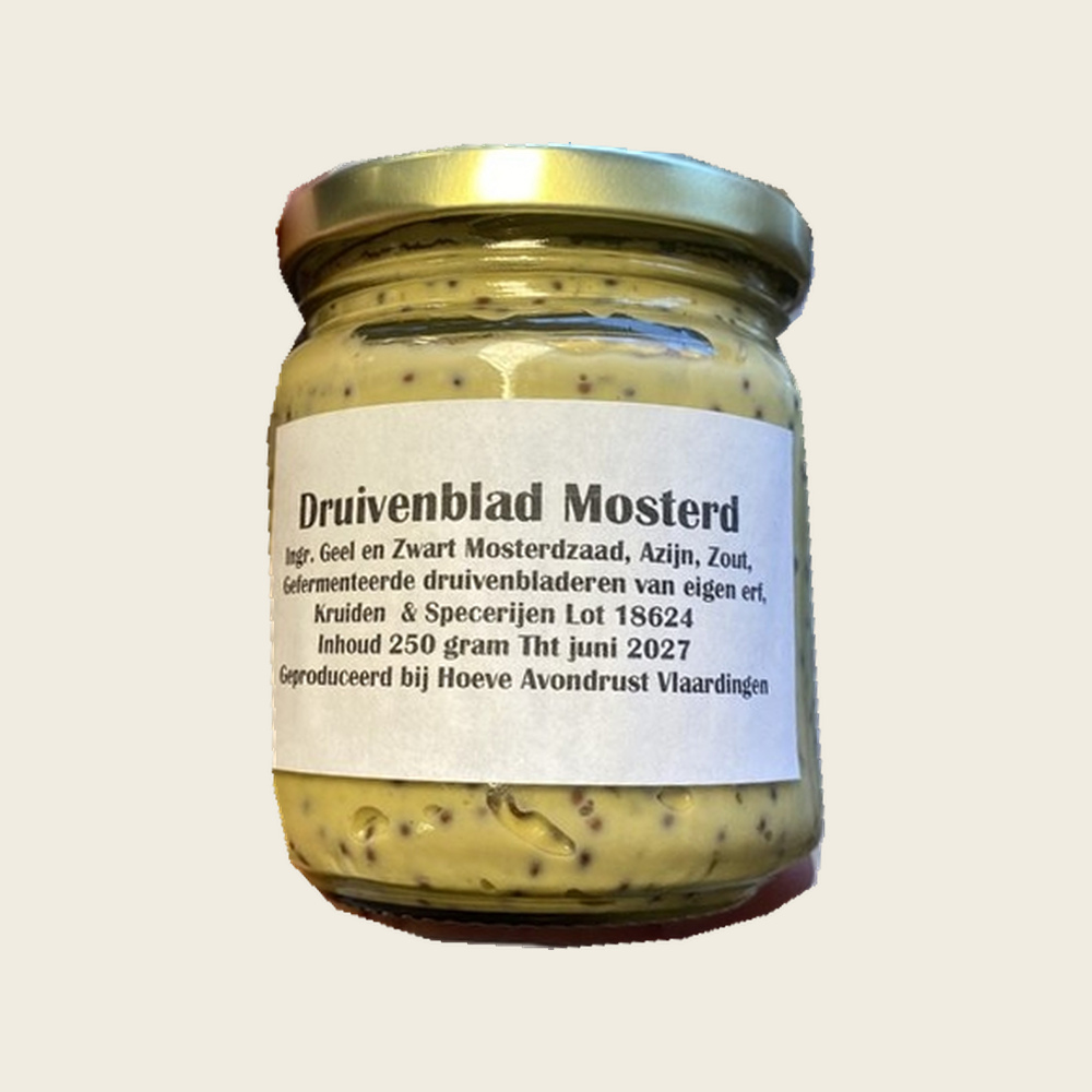 Druivenblad mosterd