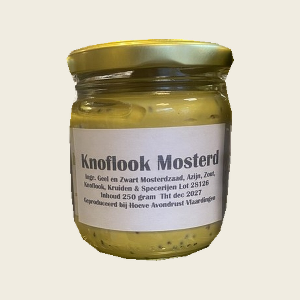 Knoflook mosterd