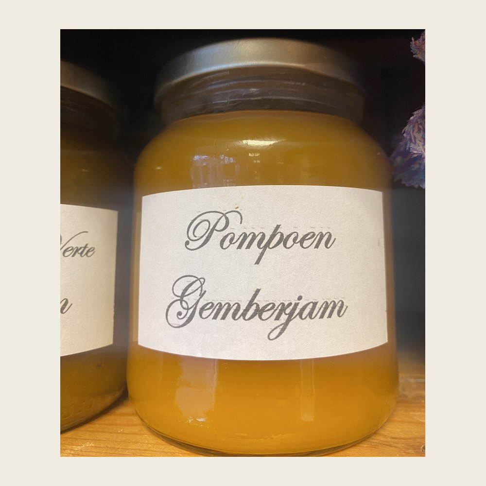 Pompoen gember jam