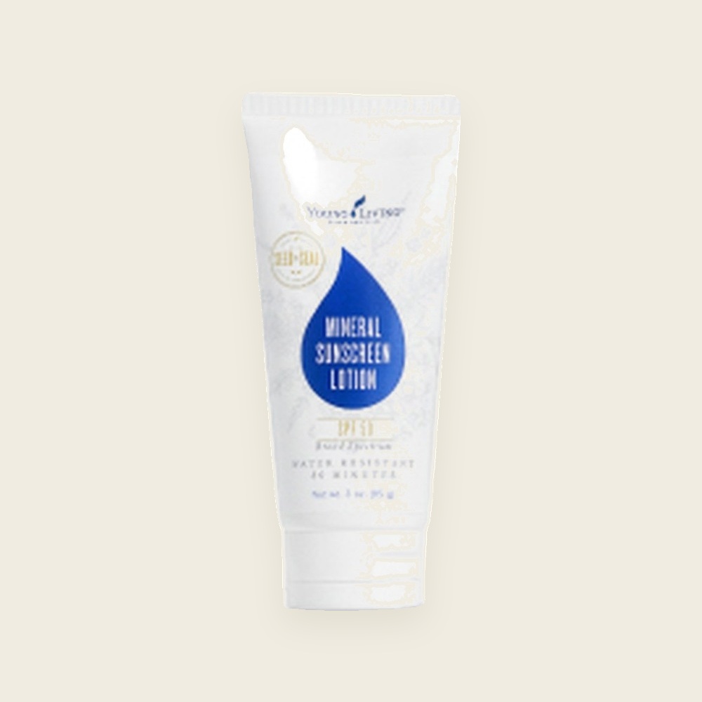 Mineral sunscreen lotion
